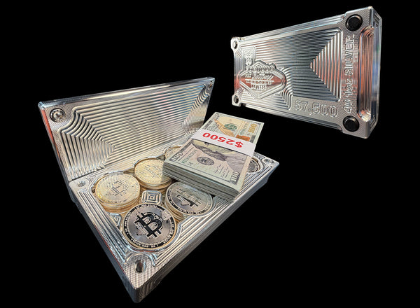 7.5K/40 1oz Machined Silver Coins Brick
