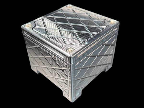 80oz 4x4 Silver Coins Silver Stacker MACHINED Survival Brick - Bundle & Save