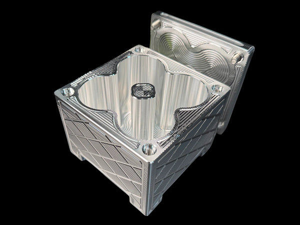 80oz 4x4 Silver Coins Silver Stacker MACHINED Survival Brick - Bundle & Save