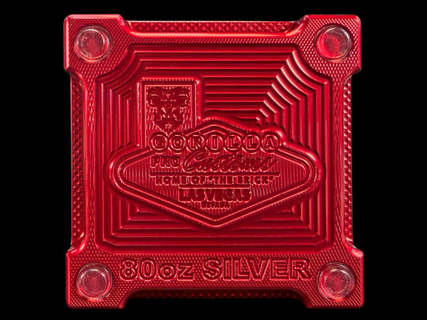 80oz 4x4 Silver Coins Silver Stacker MAGNETIC Survival Brick