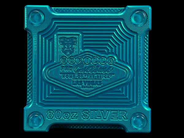 80oz 4x4 Silver Coins Silver Stacker MAGNETIC Survival Brick
