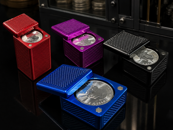 Silver Coin Stacker Bricks