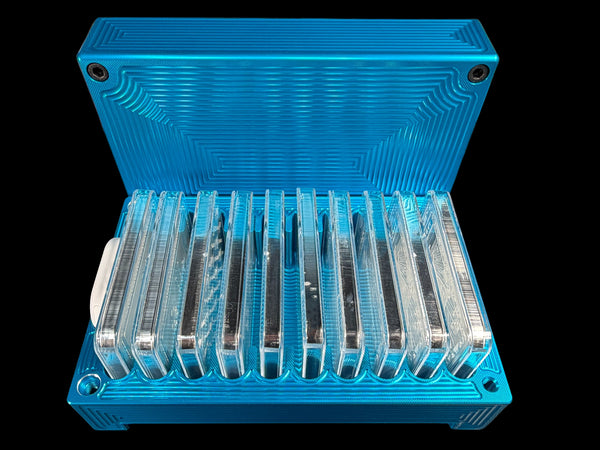 10 10oz Silver Bars Brick