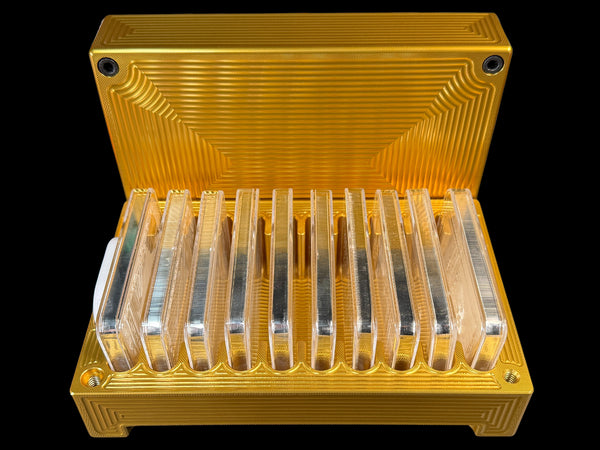 10 10oz Silver Bars Brick