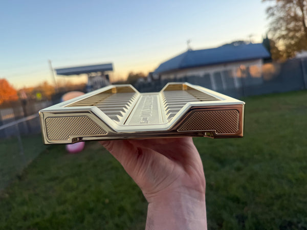 Donald Trump 24K Gold Presidential Pen Tray