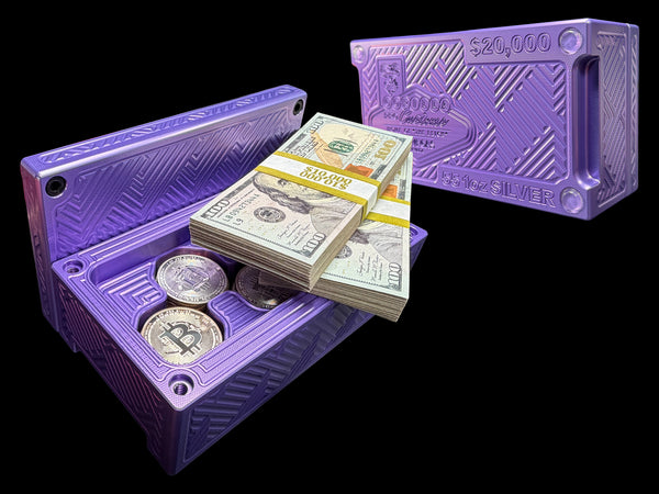 FREAKY DEAKY MISMATCH | 20K 55 1oz Silver Coins Brick
