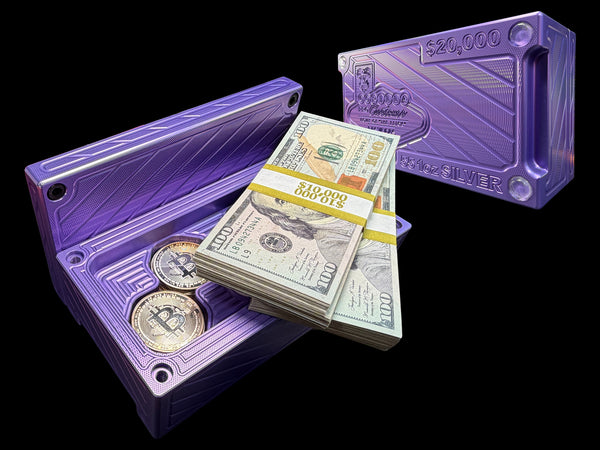 FREAKY DEAKY MISMATCH | 20K 55 1oz Silver Coins Brick