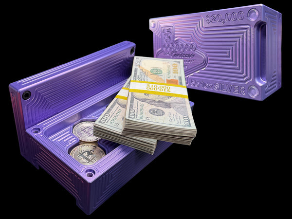 FREAKY DEAKY MISMATCH | 20K 55 1oz Silver Coins Brick
