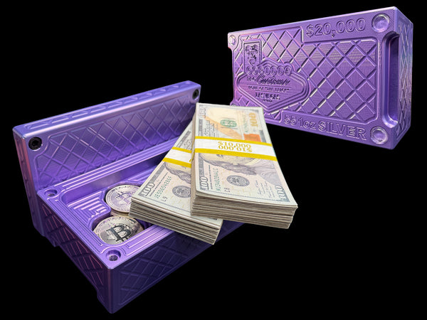 FREAKY DEAKY MISMATCH | 20K 55 1oz Silver Coins Brick