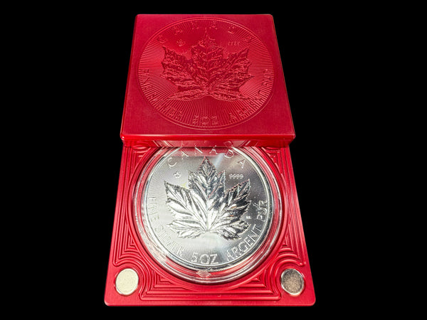 Maple Leaf 5oz Silver Coin Holder