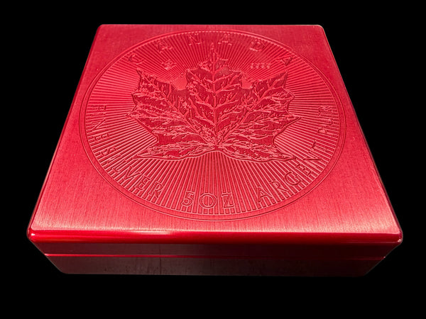 Maple Leaf 5oz Silver Coin Holder