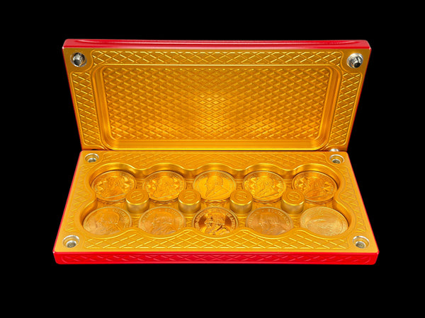$5k, 30 1oz Gold Coins REDRUM/BRASS Survival Brick (PRICE AS SHOWN $1,899.99)*
