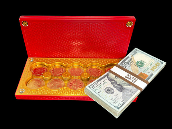 $5k, 30 1oz Gold Coins REDRUM/BRASS Survival Brick (PRICE AS SHOWN $1,899.99)*