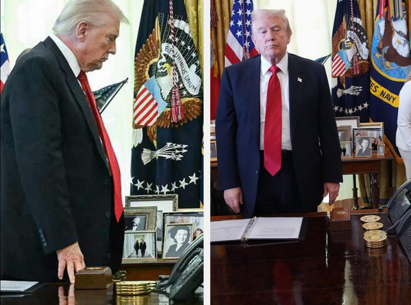 Exclusive 24K Gold-Plated Presidential Seal Coaster Set – As Gifted by President Donald Trump