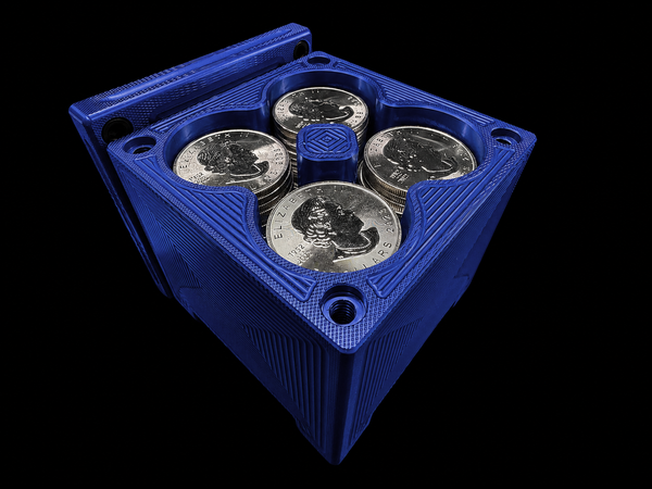 100oz 4x4 Silver Coins Silver Stacker Survival Brick - Bundle & Save