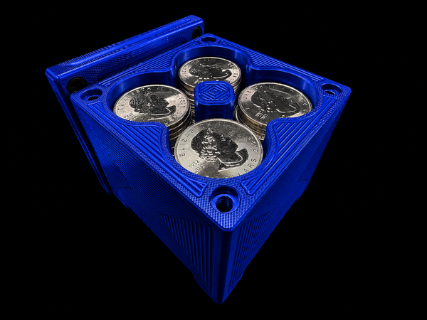 100oz 4x4 Silver Coins Silver Stacker Survival Brick - Bundle & Save