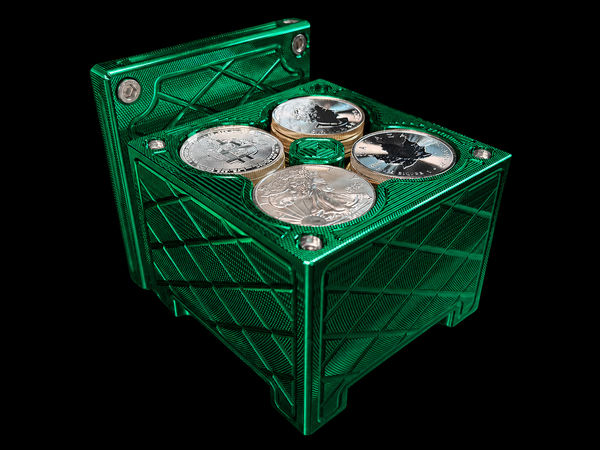 80oz 4x4 Silver Coins Silver Stacker Survival Brick - Bundle & Save