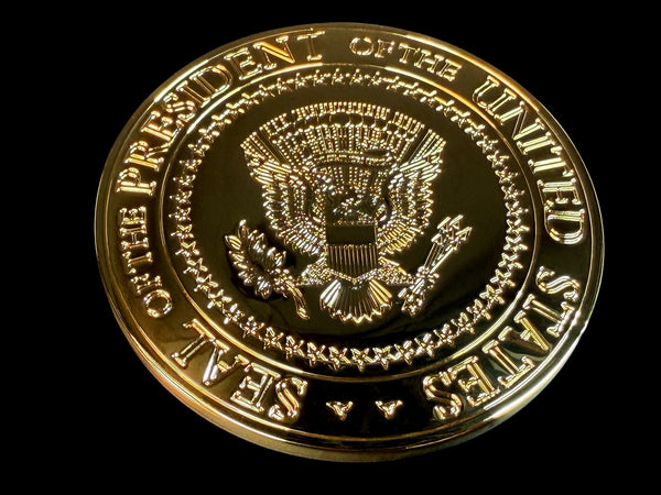 24K Gold Donald J. Trump Individual Coaster