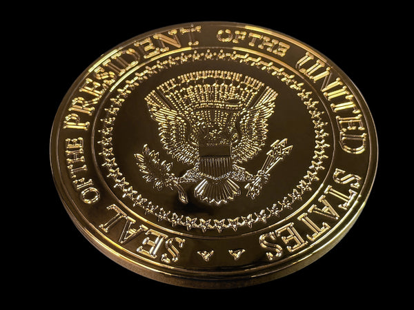 24K Gold Donald J. Trump Individual Coaster