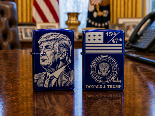 President Trump Engraved Zippo Lighter