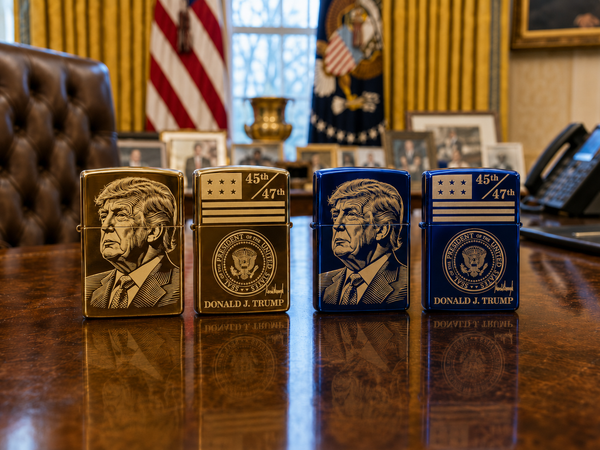 President Trump Engraved Zippo Lighter