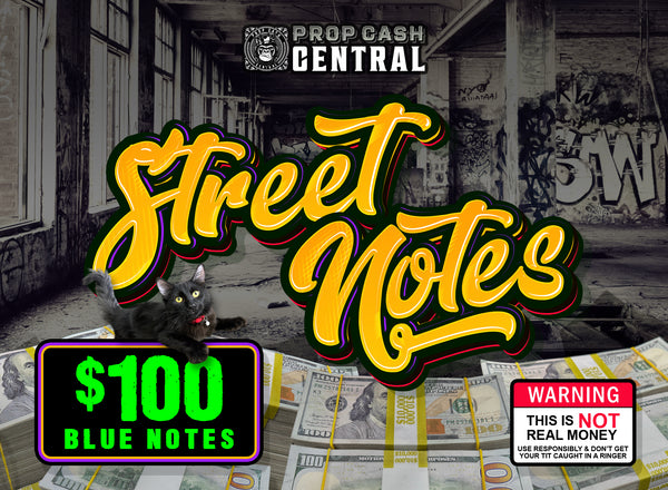 BLUE NOTES - $50K (500 WRAPPED $100 DOLLAR BILLS)