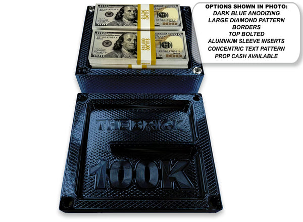 WALL Brick - DARK BLUE - $100,000 Capacity - Weight 107.20oz