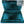 Load image into Gallery viewer, HEAVY Pocket Brick TEAL BLUE $10,000 Capacity - Weight 69.28oz
