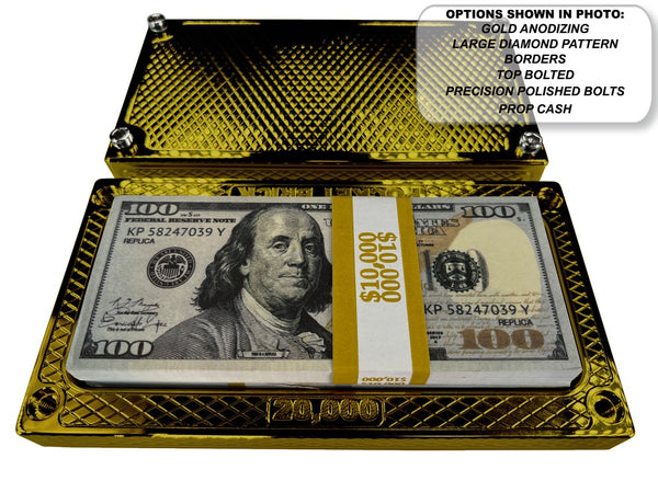 POCKET Brick - YELLOW GOLD - $20,000 Capacity - Weight 36.00oz