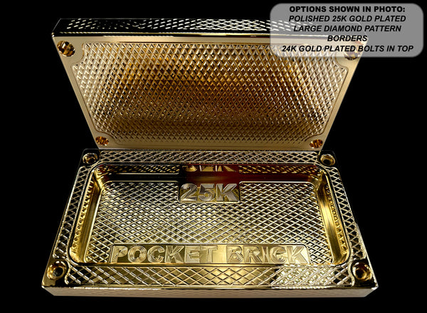 24k Gold Plated 250k Capacity Wall Brick