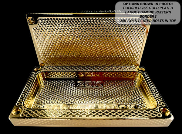 24k Gold Plated 25k Capacity Pocket Brick