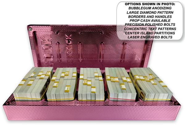 WALL Brick - BUBBLE GUM PINK- $300,000 Capacity - Weight 336oz