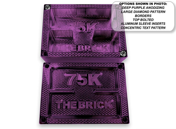 WALL Brick - DEEP PURPLE - $75,000 Capacity - Weight 85.36oz