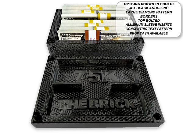 WALL Brick - JET BLACK - $75,000 Capacity - Weight 85.36oz