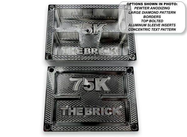 WALL Brick - PEWTER - $75,000 Capacity - Weight 85.36oz